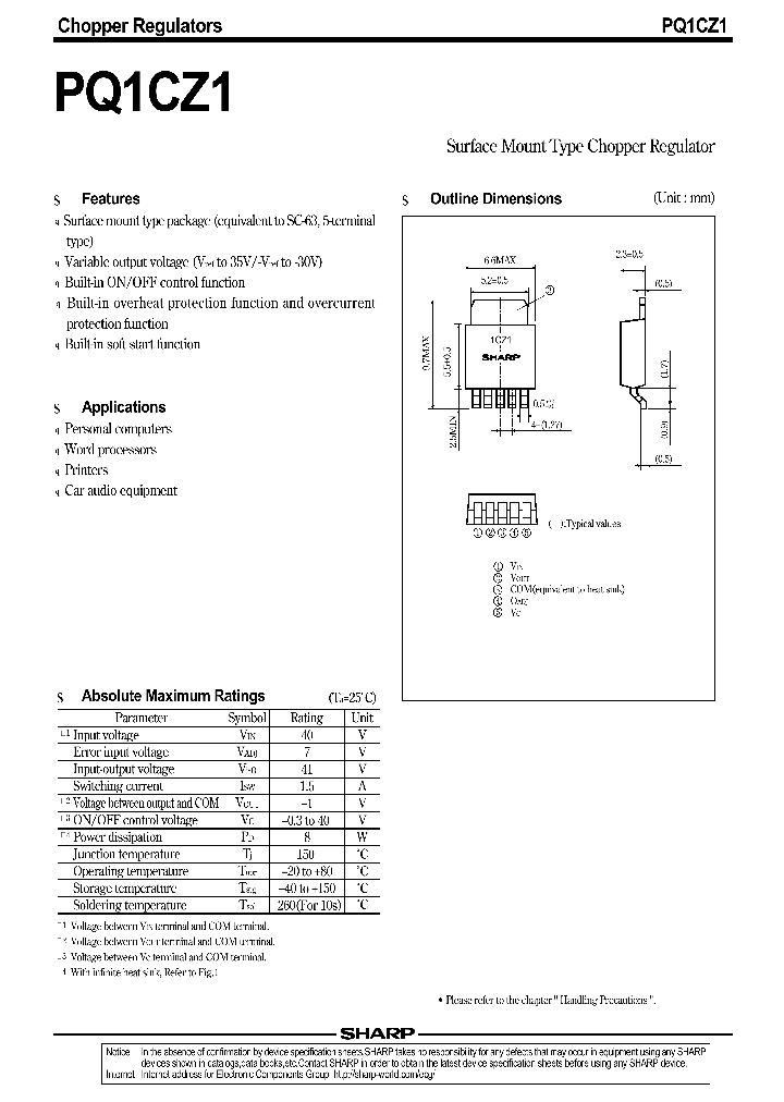 PQ1CZ1_6984800.PDF Datasheet