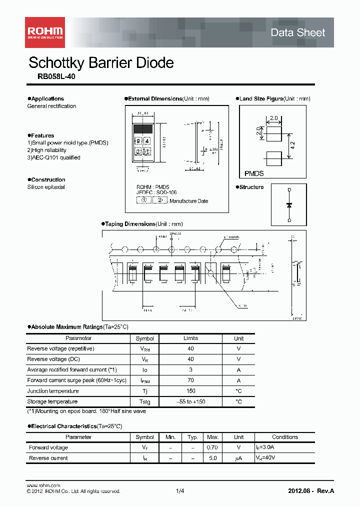 RB058L-40TF_6986216.PDF Datasheet