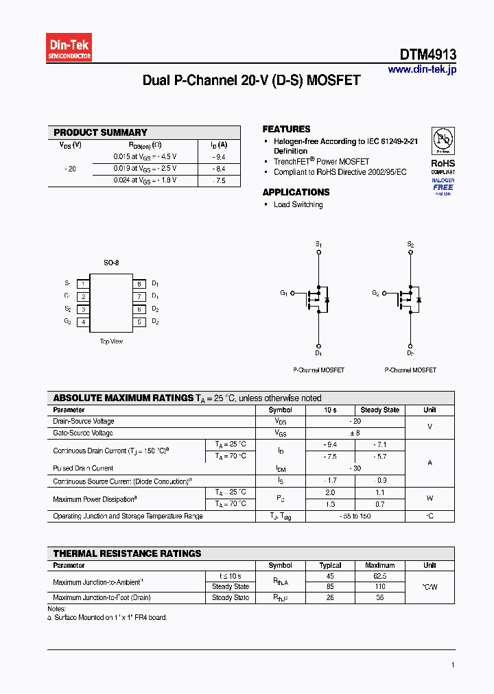 DTM4913_6987640.PDF Datasheet
