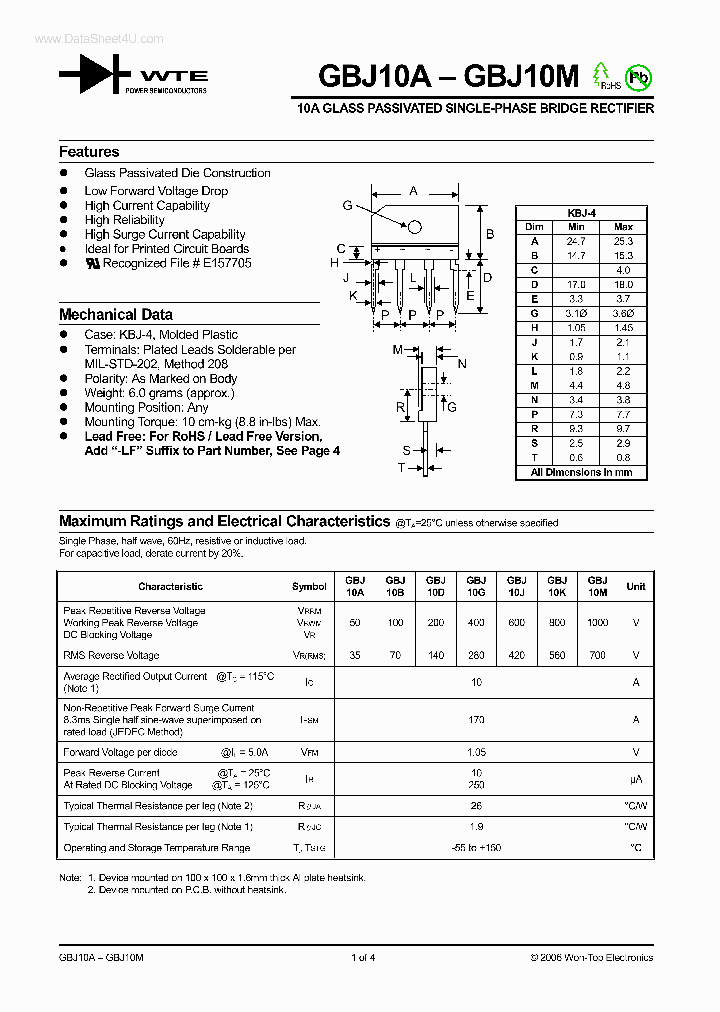GBJ10A_6988084.PDF Datasheet