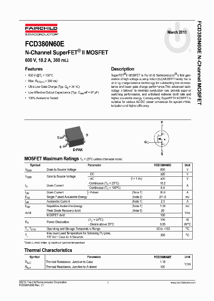 FCD380N60E_6988236.PDF Datasheet