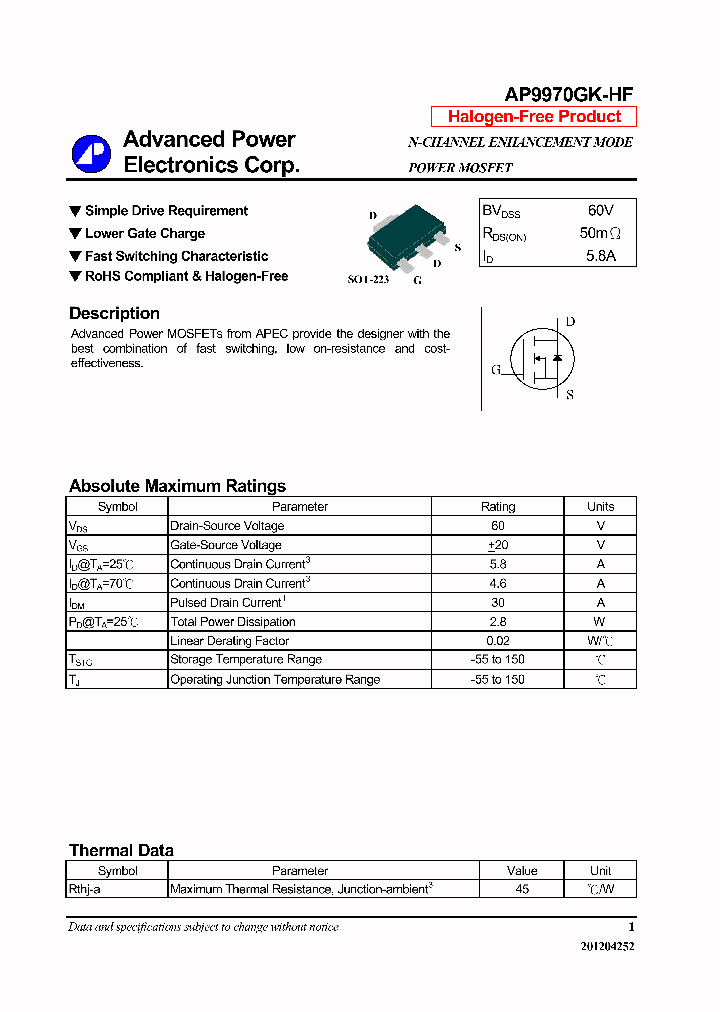 AP9970GK-HF_6988262.PDF Datasheet