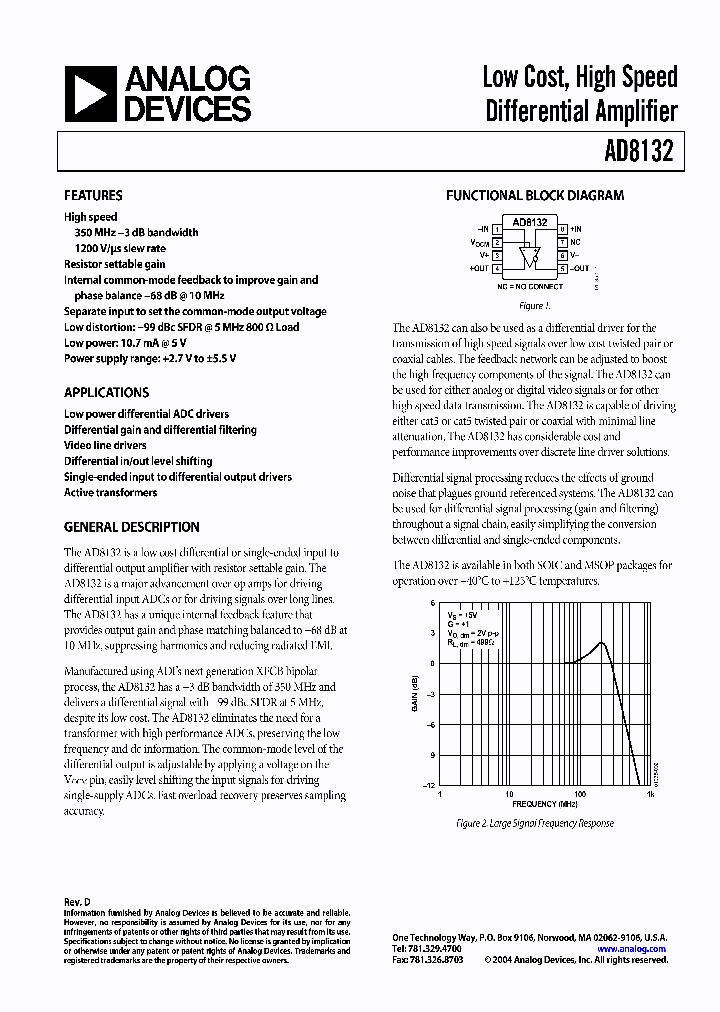AD8132ARZ-REEL7_6990648.PDF Datasheet