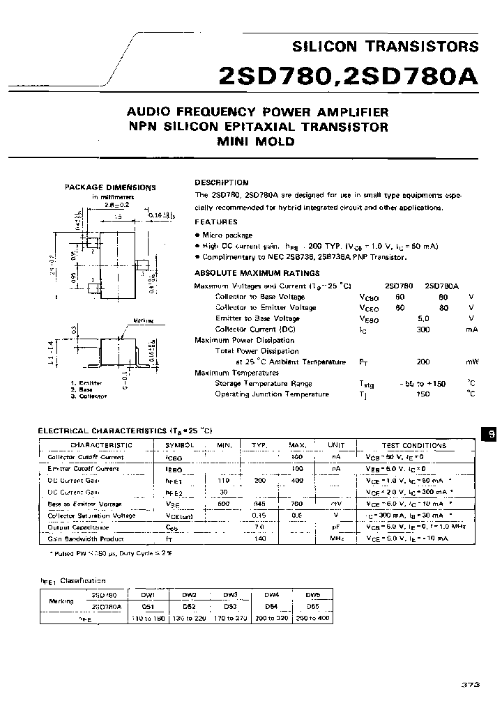 2SD780-LDW1_6990053.PDF Datasheet