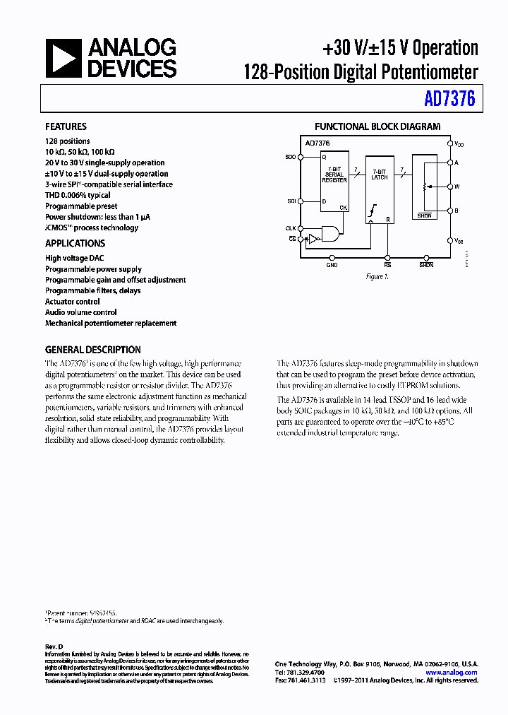 AD7376ARUZ10_6991176.PDF Datasheet