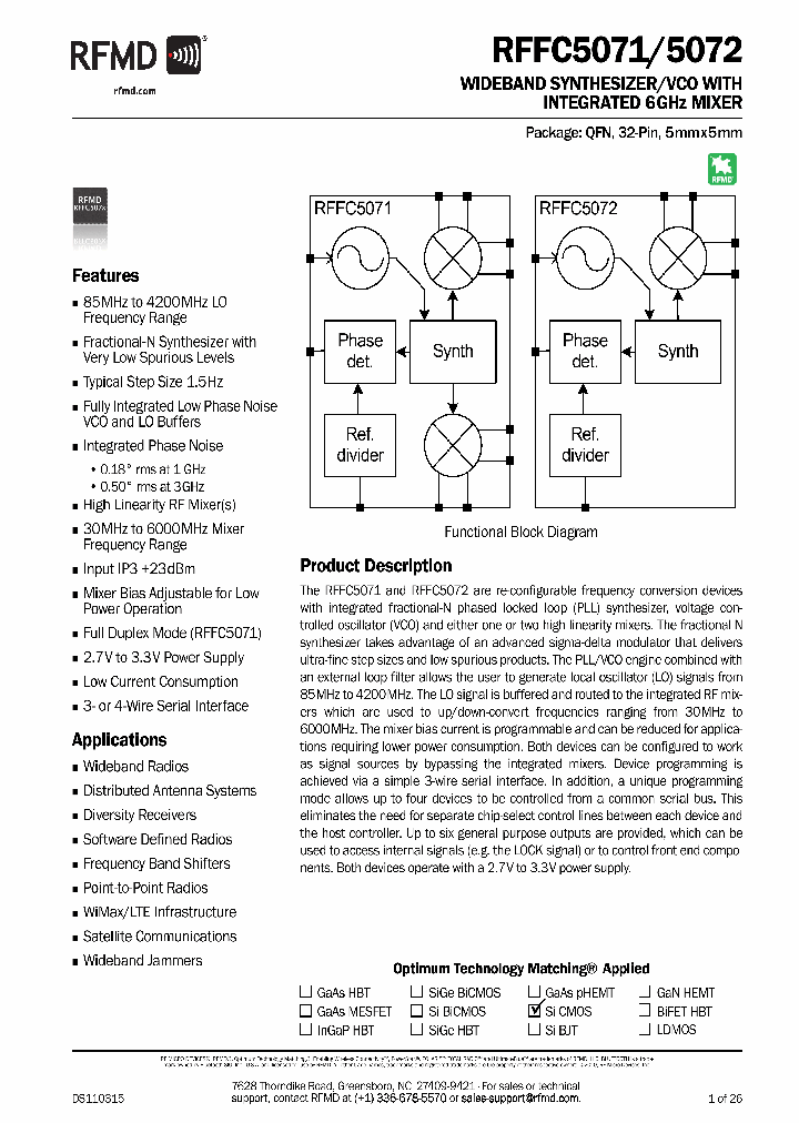 RFFC5071SB_6991563.PDF Datasheet