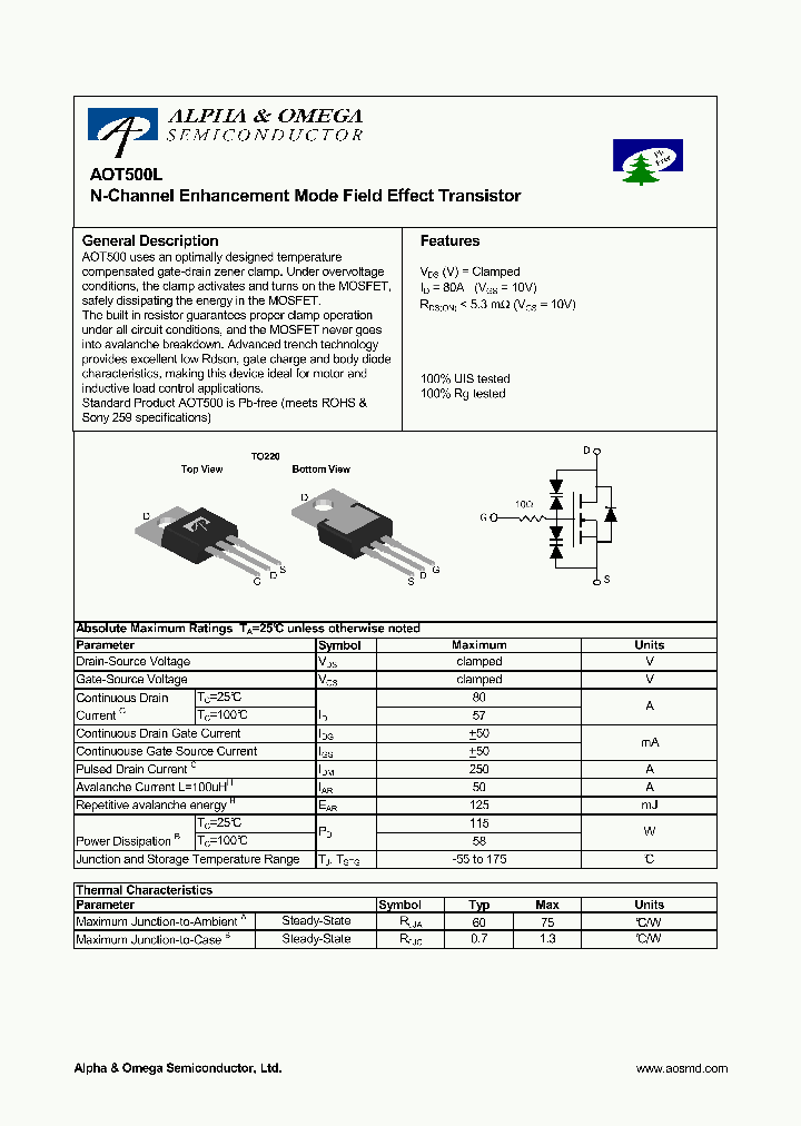 AOT500L_6991794.PDF Datasheet