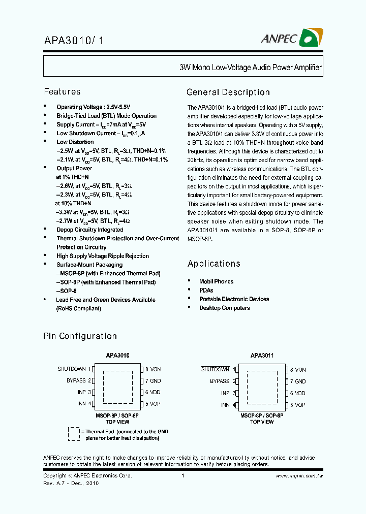APA3011XAI-TRG_6992900.PDF Datasheet