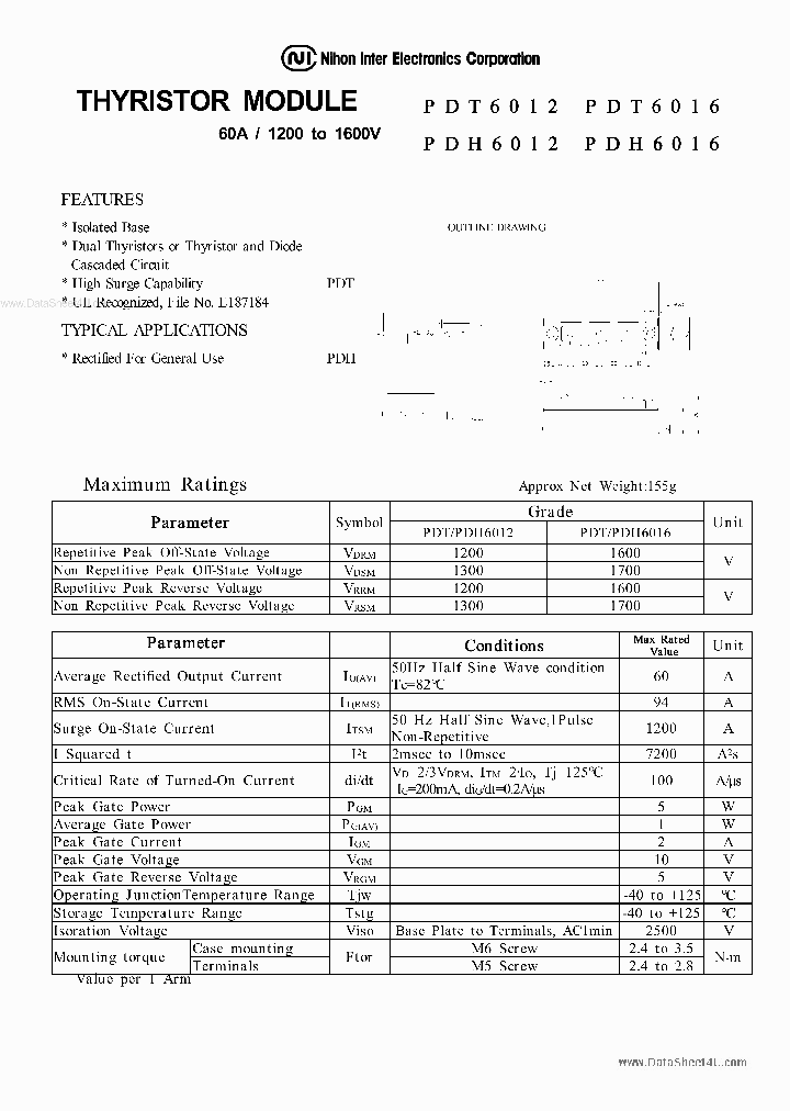 PDH6012_6992949.PDF Datasheet