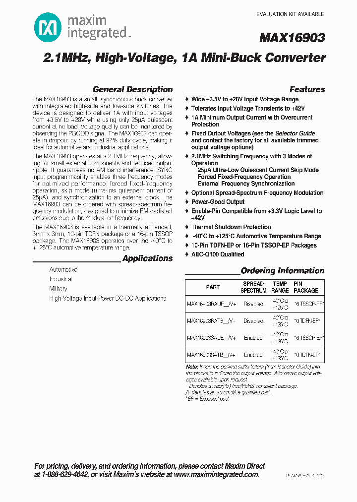 MAX1690313_6993928.PDF Datasheet