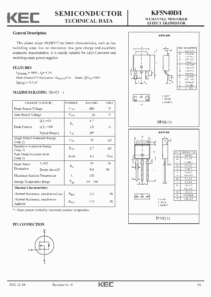 KF5N40D_6995690.PDF Datasheet