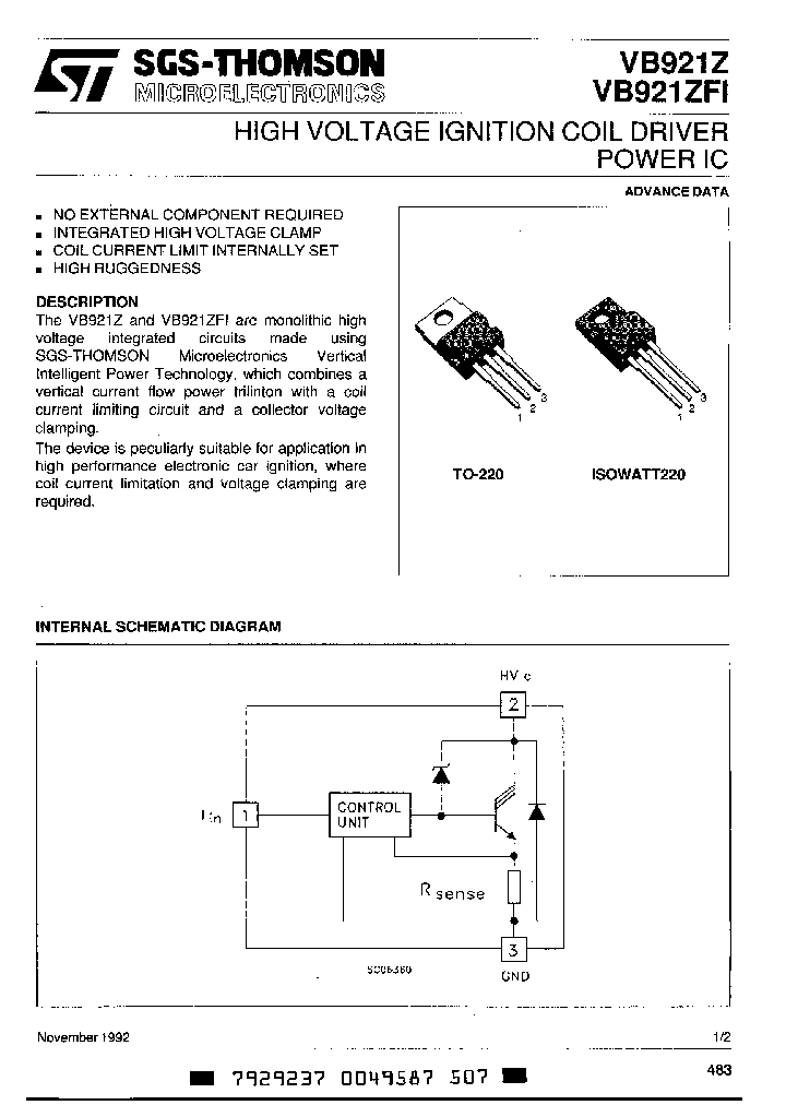 VB921Z_6996125.PDF Datasheet