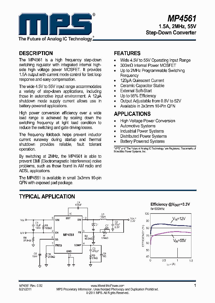 MONOLITHICPOWERSYSTEMSINC-MP4561DQ-LF_6996788.PDF Datasheet