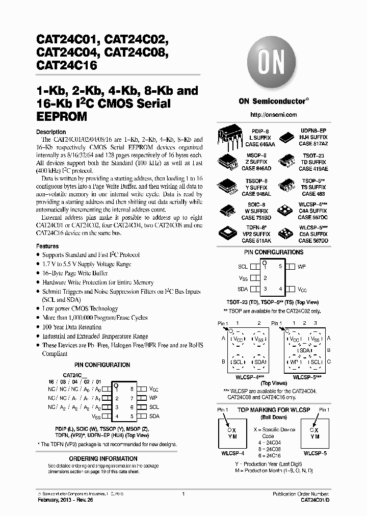 CAT24C02TSI-T3_6998744.PDF Datasheet