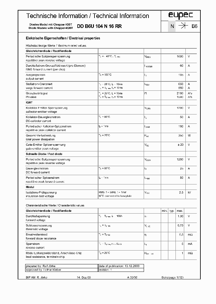 DDB6U104N16RR_6999279.PDF Datasheet