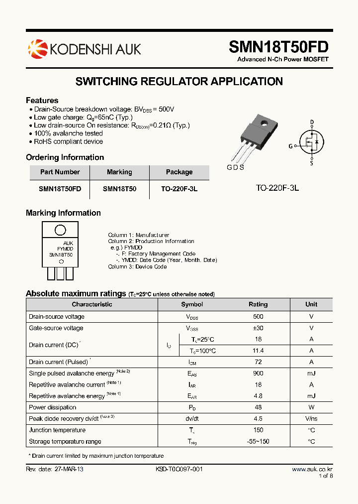 SMN18T50FD_6999599.PDF Datasheet