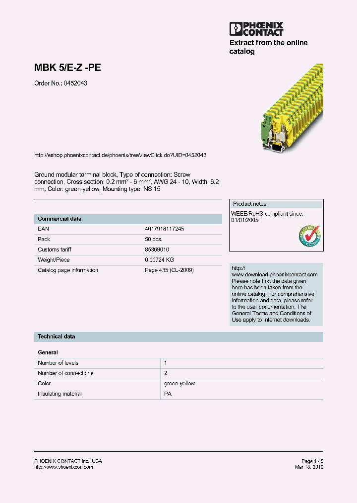 0452043_6999643.PDF Datasheet