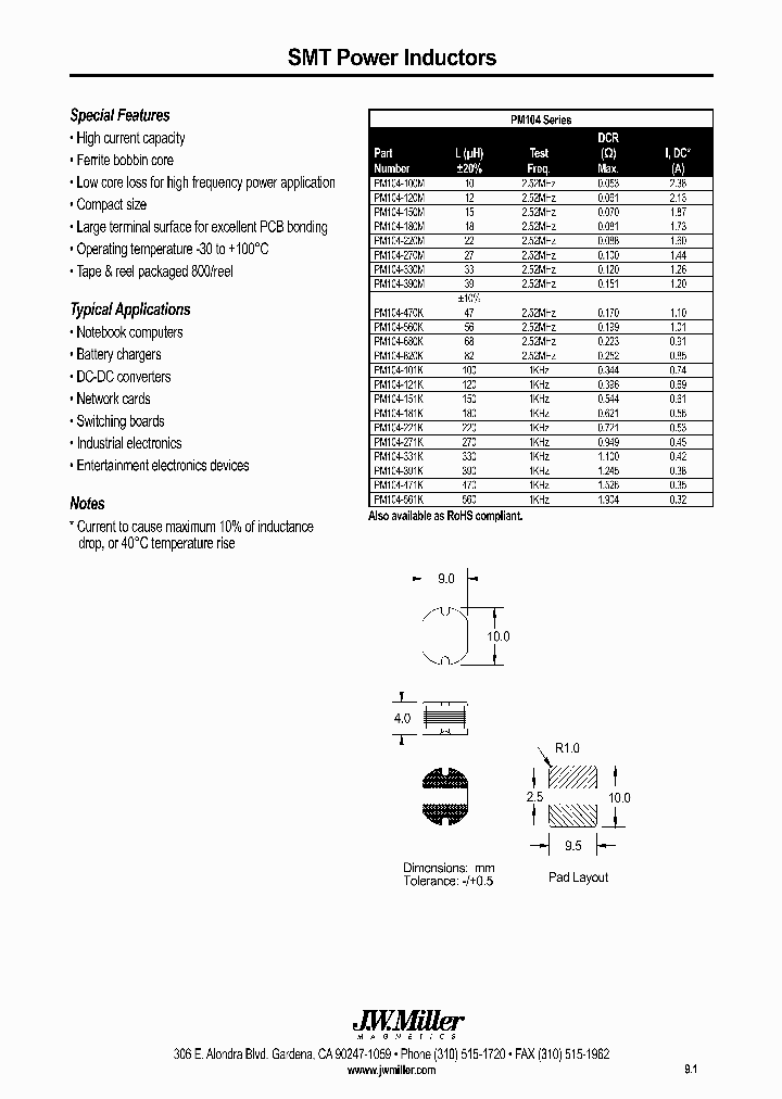 PM104-100M_6999892.PDF Datasheet
