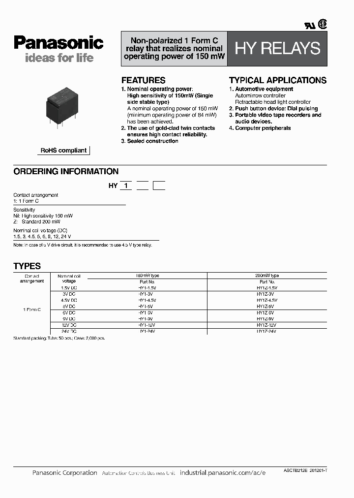 HY1-6V_7000428.PDF Datasheet