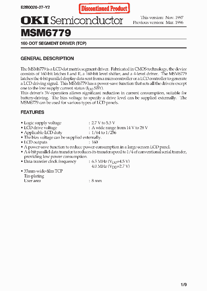 MSM6779_7000564.PDF Datasheet