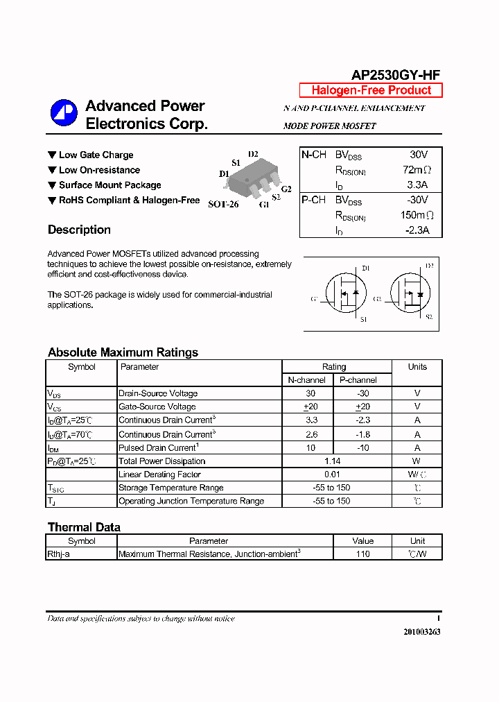 AP2530GY-HF_7000961.PDF Datasheet