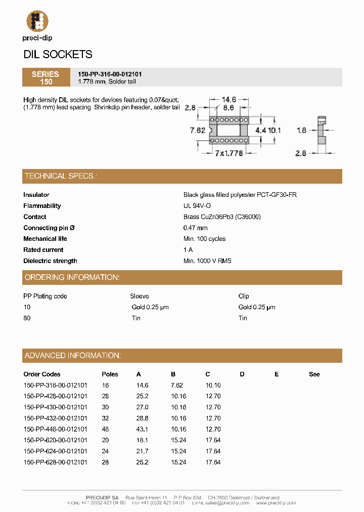 SERIES150_7001386.PDF Datasheet