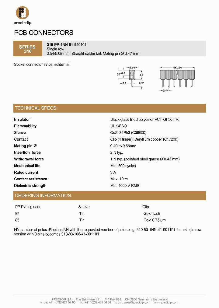 SERIES310_7001388.PDF Datasheet