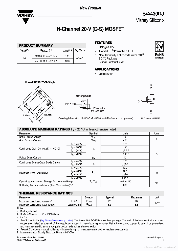 SIA430DJ_7002529.PDF Datasheet