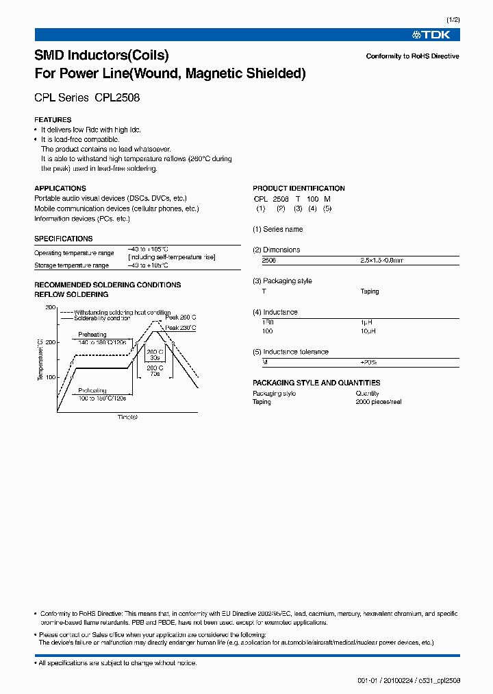 CPL2508T6R8M_7004193.PDF Datasheet