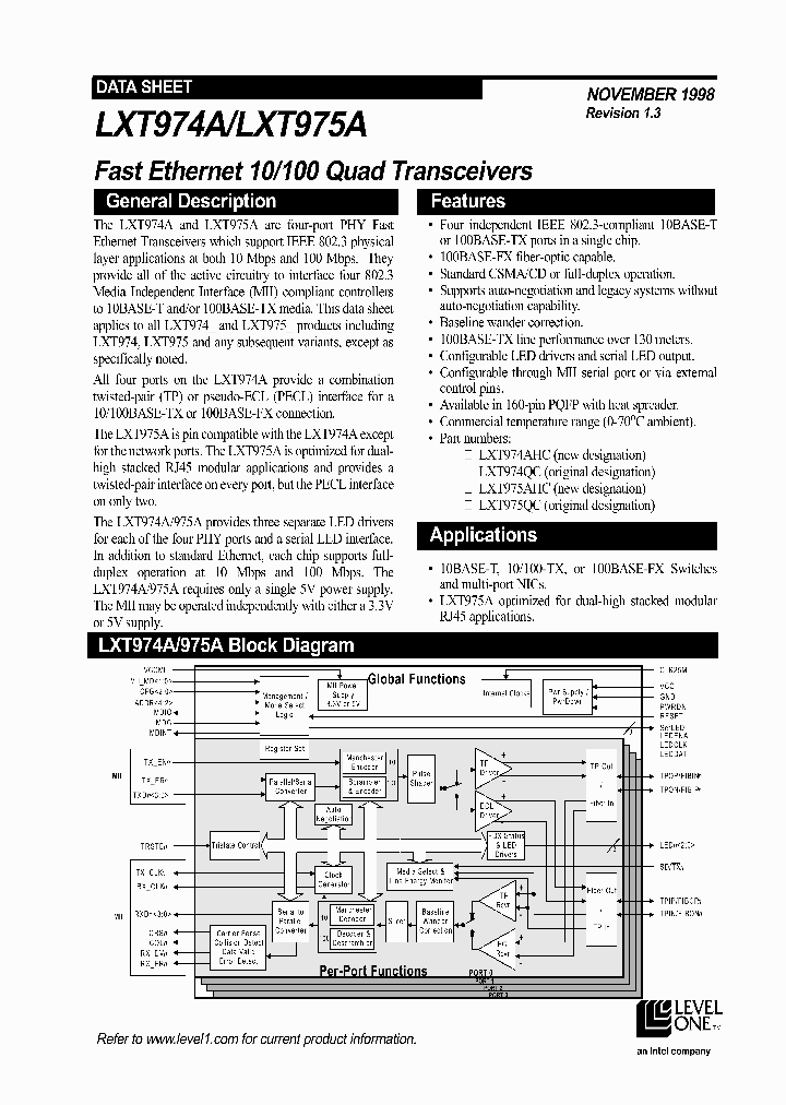 LXT974QC_7005226.PDF Datasheet