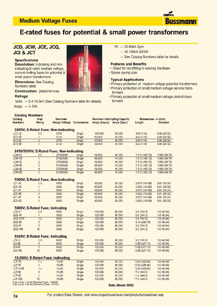 COOPERINDUSTRIES-JCI-3E_7006653.PDF Datasheet