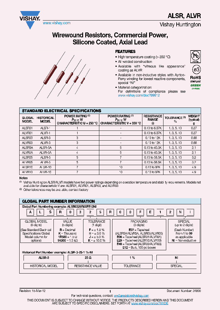 ALSR10137R0FE29_7007354.PDF Datasheet