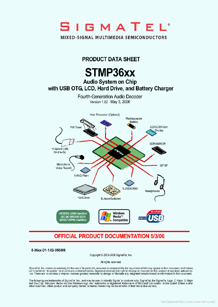 STMP36XX_7007581.PDF Datasheet