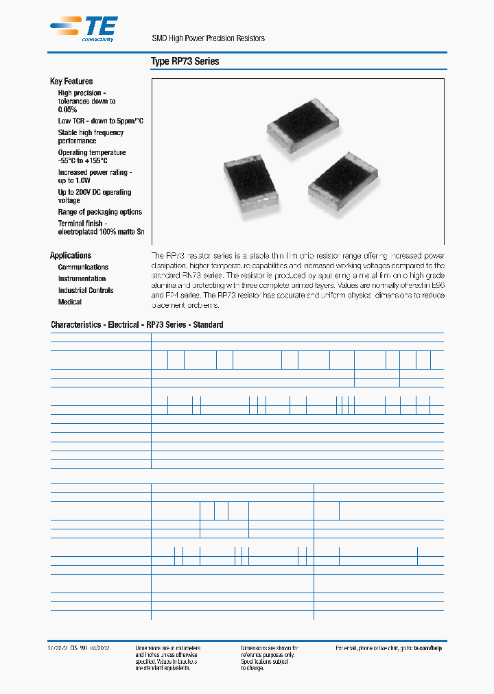RP73D2A316KBTG_7008913.PDF Datasheet