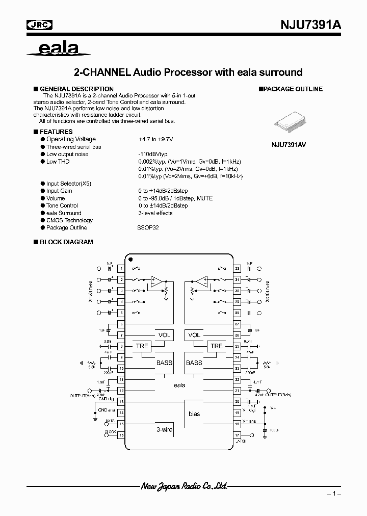 NJU7391AV_7009054.PDF Datasheet