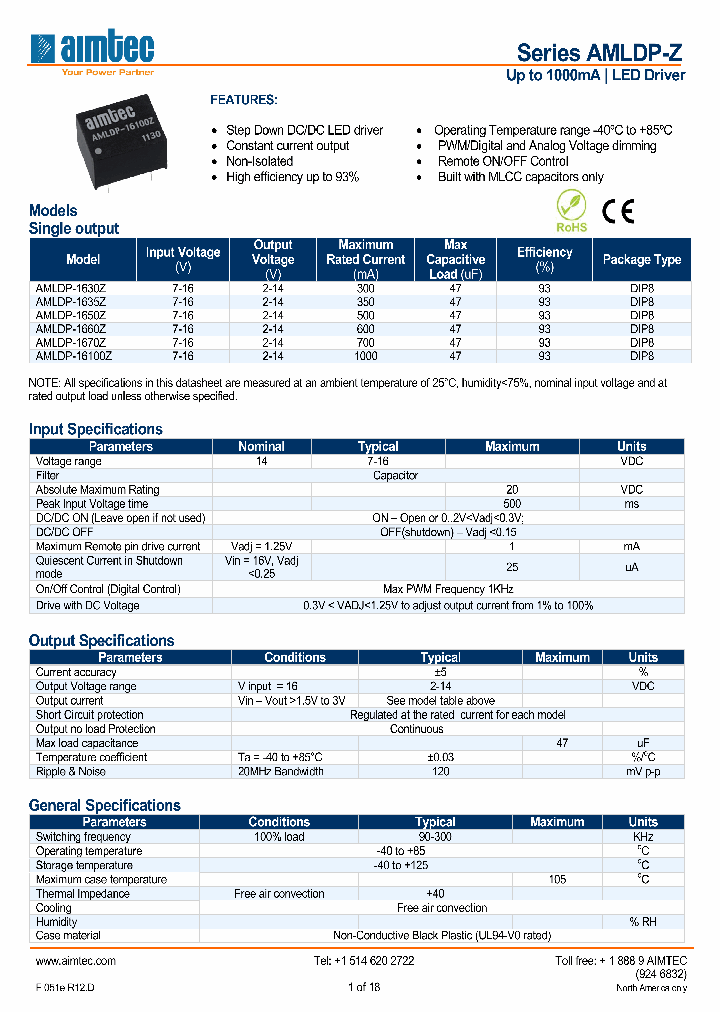 AMLDP-Z13_7009528.PDF Datasheet