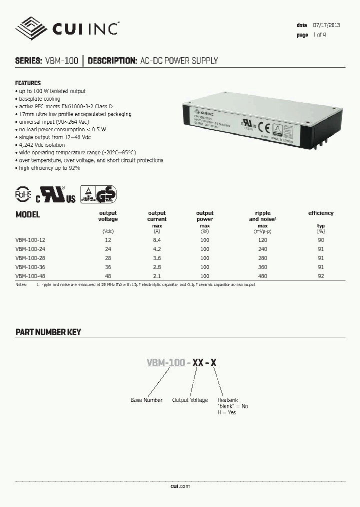 VBM-100-12_7009551.PDF Datasheet