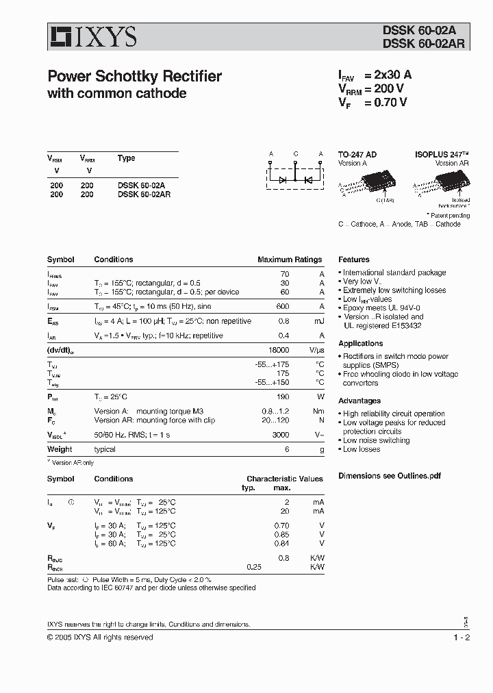 DSSK60-02AR_7009787.PDF Datasheet