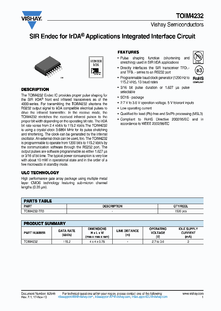 TOIM4232_7009957.PDF Datasheet