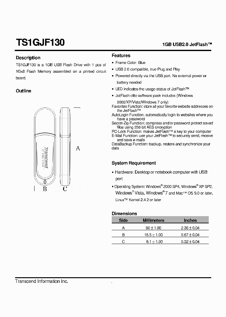 TS1GJF130_7010071.PDF Datasheet