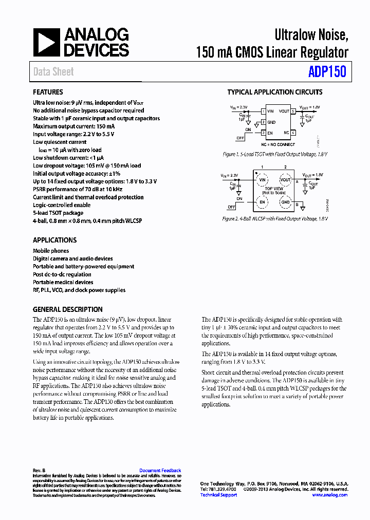 ADP150UJZ-REDYKIT_7010458.PDF Datasheet