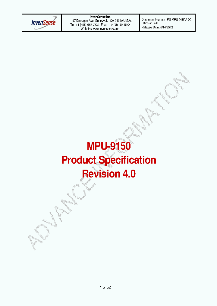 MPU-9150A_7010848.PDF Datasheet