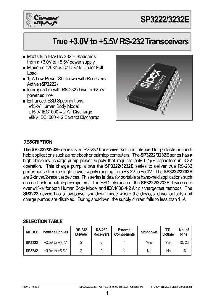 SP3232CY_7011394.PDF Datasheet
