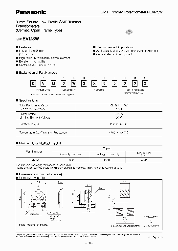 EVM-3WSX80B14_7013548.PDF Datasheet