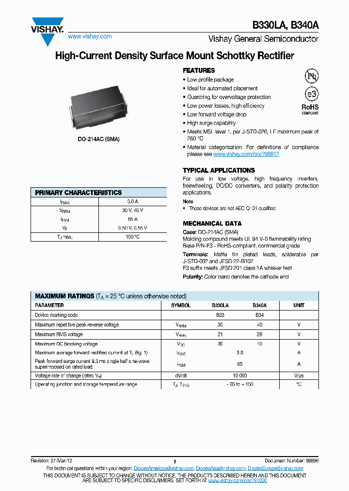 B340A-E3-61T_7013826.PDF Datasheet