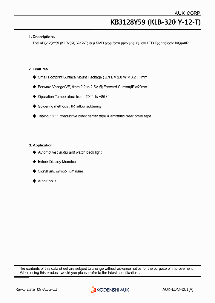 KB3128Y59_7013947.PDF Datasheet