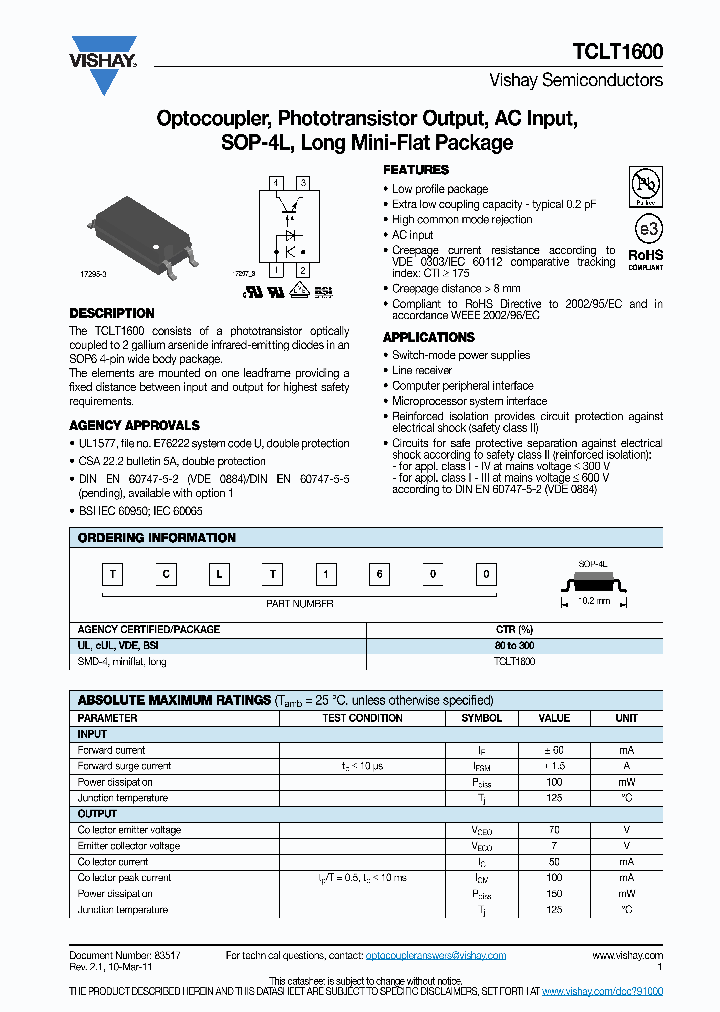TCLT1600_7014518.PDF Datasheet