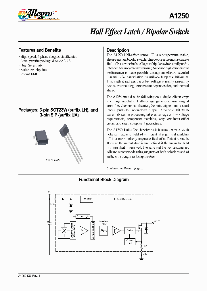 A1250LLHLT-T_7015245.PDF Datasheet