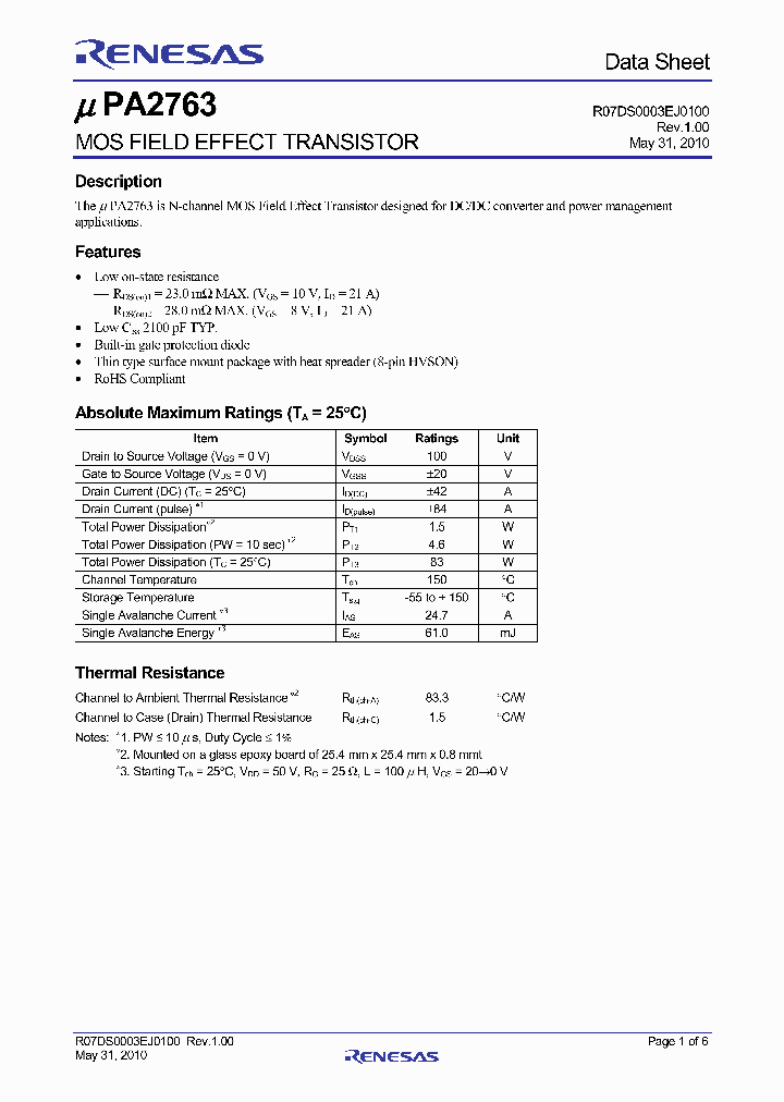 UPA2763_7015552.PDF Datasheet