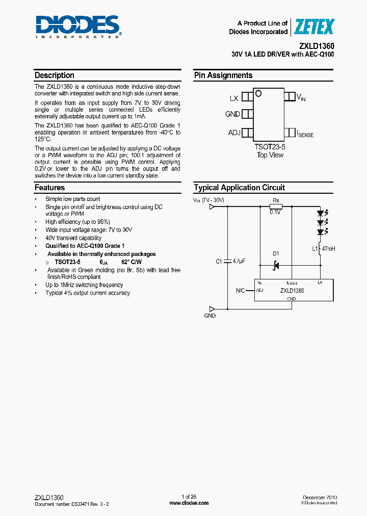 ZXLD1360_7016543.PDF Datasheet